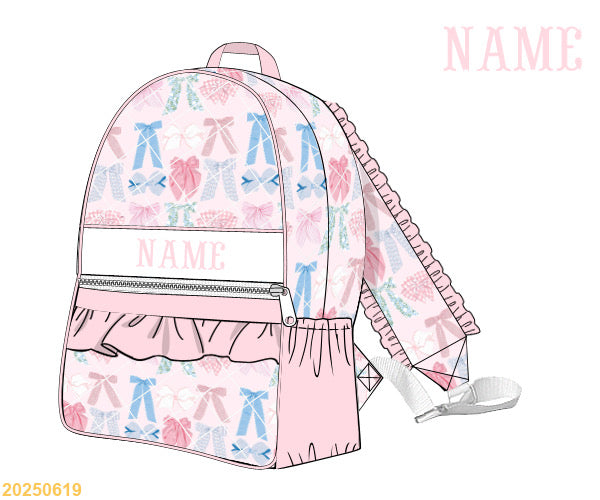 Bless your bows SMOCKED backpack🎀