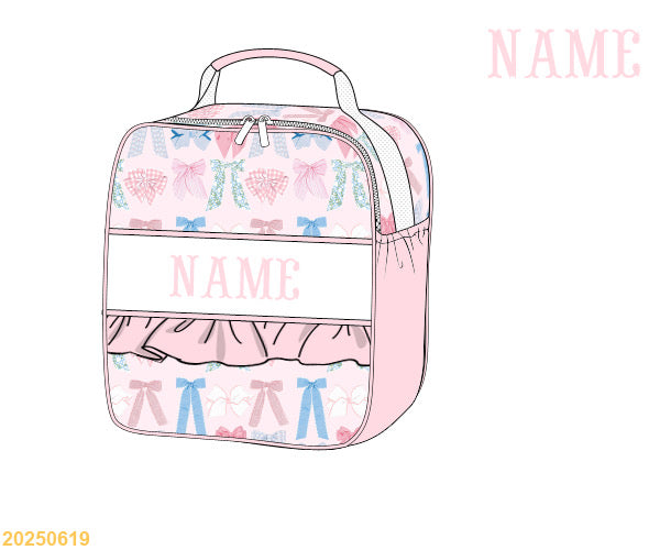 Bless your bows SMOCKED lunchbox🎀