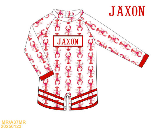 Crawfish SMOCKED boys swim