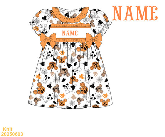 Fall Mickey SMOCKED dress