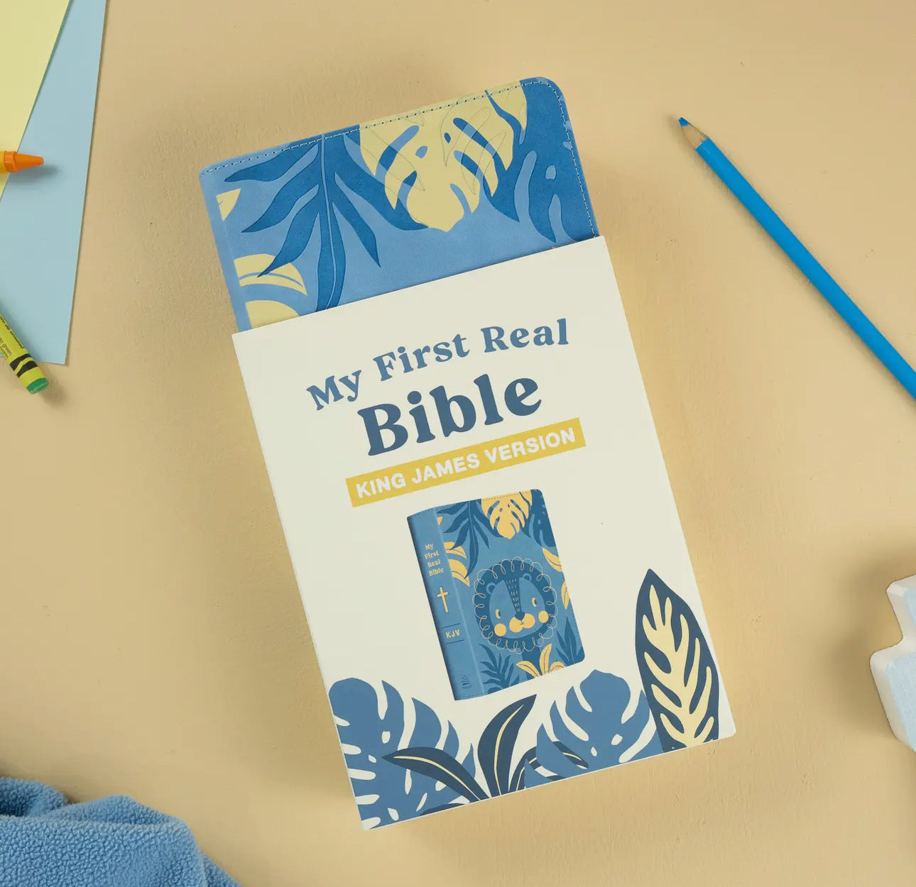 Baby first Bible BLUE