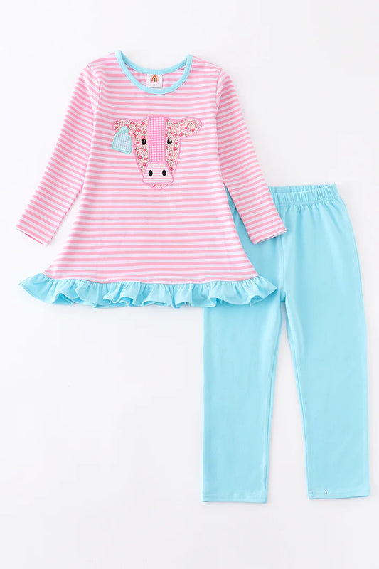 Pink cow set